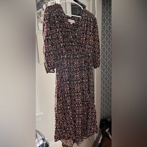 Colorful dress for spring and summer! Worn 2xs!